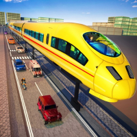 Euro Train Simulator Game 3D Game