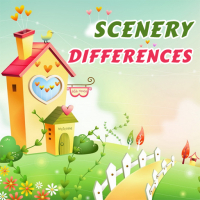 Fantasy Scenery Differences Game