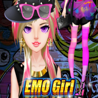 Fashion EMO Girl Game