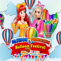 Fashion Princesses And Balloon Festival Game