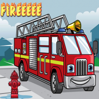 Fire Truck Jigsaw Game
