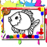 Fish Coloring Book Game