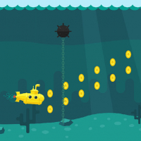 Flappy Submarine Game