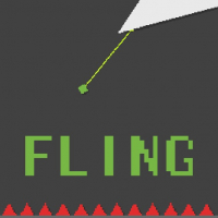 Fling : Move only with Grappling Hook Game