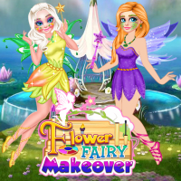 Flower Fairy Makeover Game