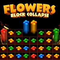 Flowers Blocks Collapse Game