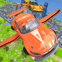 Flying Car Extreme Simulator Game