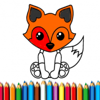 Fox Coloring Book Game