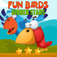 Fun Birds Hidden Stars Game
