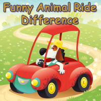 Funny Animal Ride Difference Game