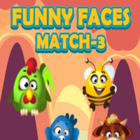 Funny Faces Match3 Game