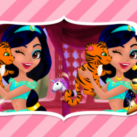 Funny Princesses Spot the Difference Game