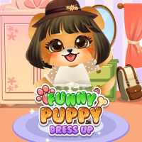 Funny Puppy Dressup Game