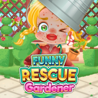 Funny Rescue Gardener Game
