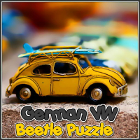 German VW Beetle Puzzle Game