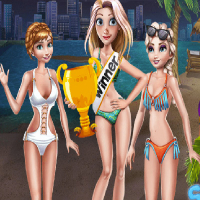 Girls Surf Contest Game