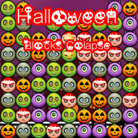 Halloween Blocks Collaspse Delux Game