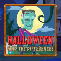 Halloween Find the Differences Game