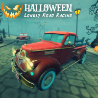 Halloween Lonely Road Racing Game