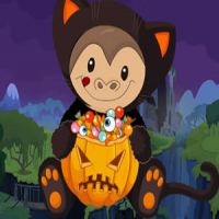 Halloween Monkey Jumper Game
