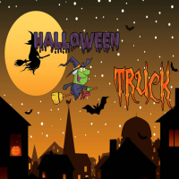 Halloween Truck Jigsaw Game