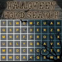 Halloween Word Search Game