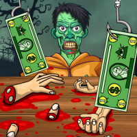 Handless Millionaire Zombie Food Game