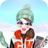 Happy Ski Dressup Game