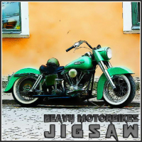 Heavy Motorbikes Jigsaw Game