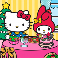 Hello Kitty And Friends Xmas Dinner Game