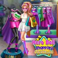 Hero Doll Shopping Costumes Game