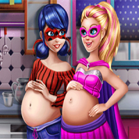 Hero Dolls Pregnant BFFs Game