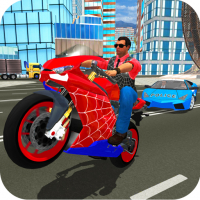 Hero Stunt Spider Bike Simulator 3d Game