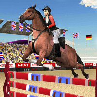 Horse Jumping Show 3D Game