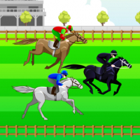 Horse Racing 2D Game