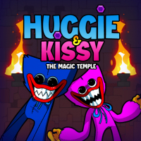 Huggie & Kissy The magic temple Game