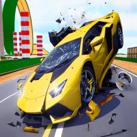 Hyper Cars Ramp Crash Game
