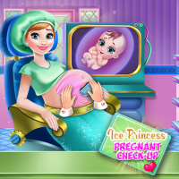 Ice Princess Pregnant Check Up Game