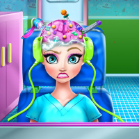 Ice Queen Brain Doctor Game