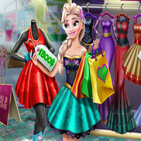 Ice Queen Realife Shopping Game