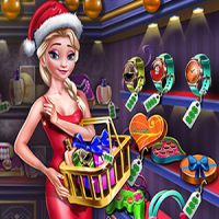 Ice Queen Shopping Xmas Gift Game