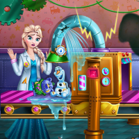 Ice Queen Toys Factory Game