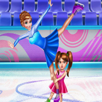 Ice Skating Contest Game