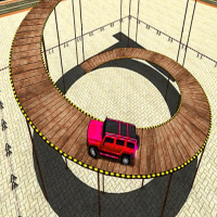 Impossible Tracks Prado Car Stunt Game Game