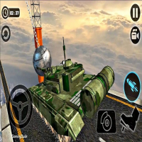 Impossible US Army Tank Driving Game Game
