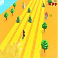 Infinite Bike Runner Game 3D Game