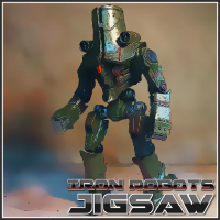 Iron Robots Jigsaw Game