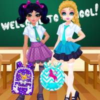 Jacqueline and Eliza School Bag Design Contest Game