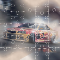 Japanese Racing Cars Jigsaw Game