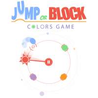 Jump or Block Colors Game Game